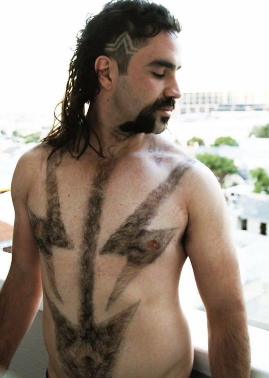 chest hair designs